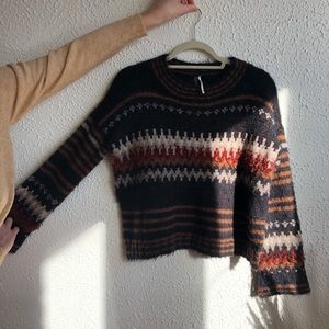 Free People Autumn Sweater Cropped
